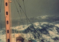 Beaufort Nummer 11 – orkanartiger Sturm